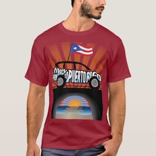 Im Going Back to Puerto Rico T_Shirt