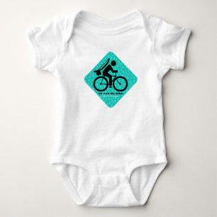 I'm going from bike: puppy body for babies! baby bodysuit
