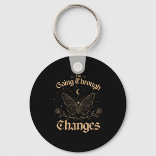 I'm Going Through Changes, Vintage Gothic Bat  Keychain