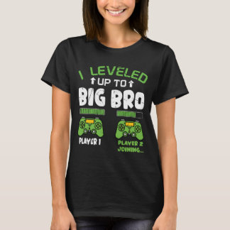 I'm Going To Be A Big Brother 2025 I Leveled Up  T-Shirt