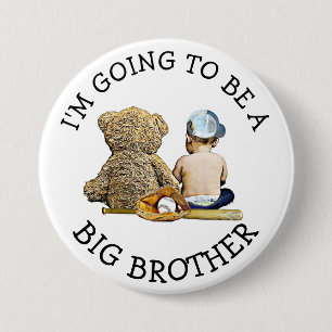 I'm going to be a Big Brother Announcement Button