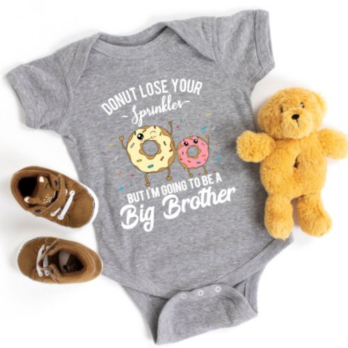 Im Going to be a Big Brother Baby Announcement Baby Bodysuit