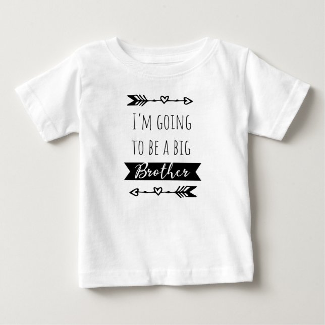 I'm going to be a big brother baby T-Shirt (Front)