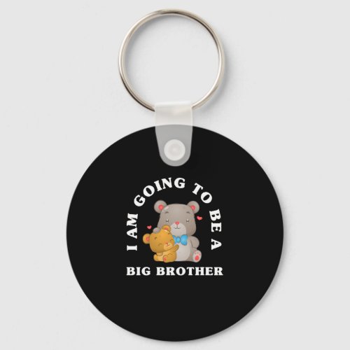 Im Going To Be A Big Brother Bears Keychain