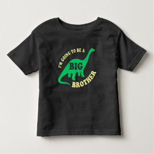 I'm Going To Be a Big Brother - Dinosaur Toddler T-shirt