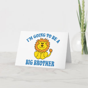 I'm Going To Be A Big Brother Holiday Card