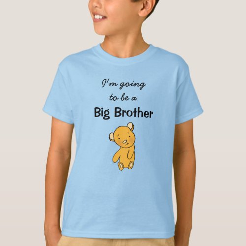 Im going to be a Big Brother T_Shirt