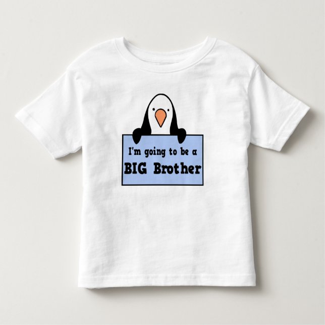 I'm going to be a Big Brother Toddler T-shirt (Front)