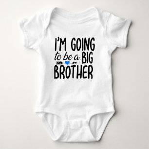 I'm going to be a big brother unique kids baby bodysuit