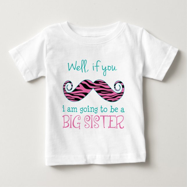 I'm Going to be a Big Sister Baby T-Shirt (Front)
