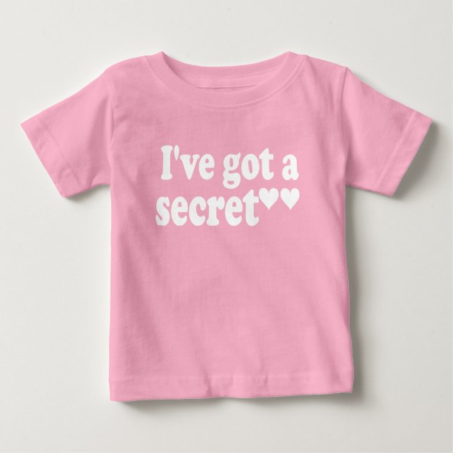 I'm going to be a big sister/Cute Sister Baby T-Shirt (Front)