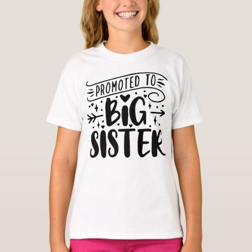 Im going to be a big sisterCute Sister T_Shirt