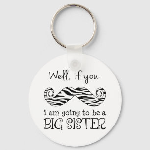I'm Going to be a Big Sister Keychain