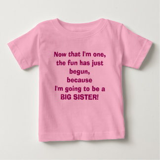 I'm going to be a Big Sister T-Shirt