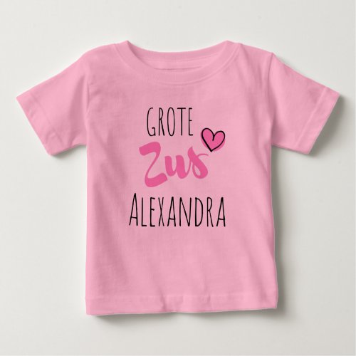 Im going to be a big sisters customizable name baby T_Shirt