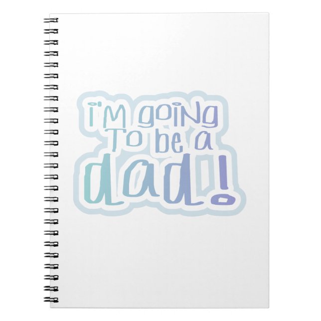 I'm Going to be a Dad Gifts Notebook (Front)