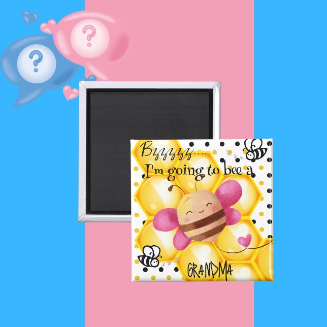 I'm Going to Be a Grandma Personalized Magnet (Creator Uploaded)