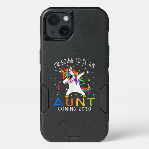 Im Going To Be An Aunt Coming 2020 Unicorn Gift iPhone 13 Case