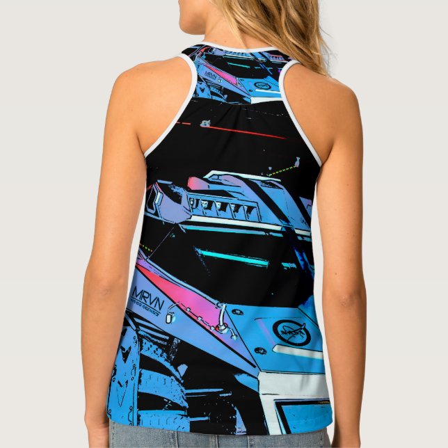 I'm Going To Mars Tank Top (Back)
