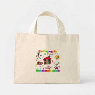 I'm Going to Preschool Mini Tote Bag