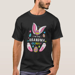 I'm Grandma Bunny Rabbit Easter Family Matching T-Shirt
