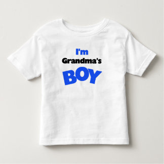 I'm Grandma's Boy Toddler T-shirt