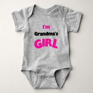 I'm Grandma's Girl Baby Bodysuit