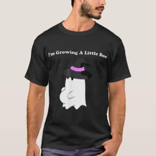 I'M Growing A Little Boo Halloween Pregnancy T-Shirt