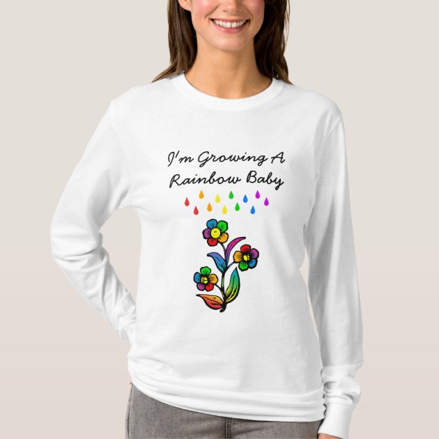 Rainbow Baby Maternity Shirt | Zazzle 