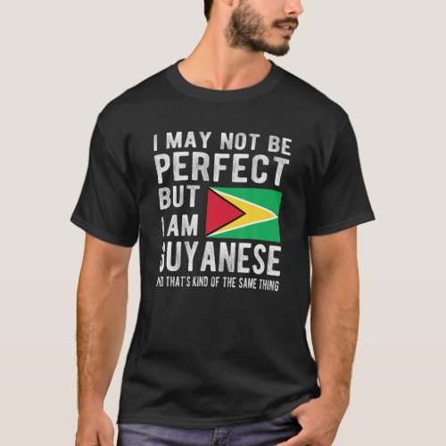 Im Guyanese Flag Guyana Heritage Guyanese Roots T_Shirt