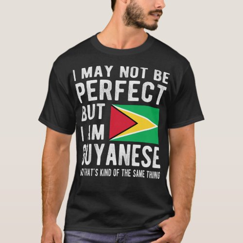 Im Guyanese Flag Guyana Heritage Guyanese Roots T T_Shirt