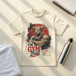 I'm Gym Bull T-Shirt | Strength Training Workout T