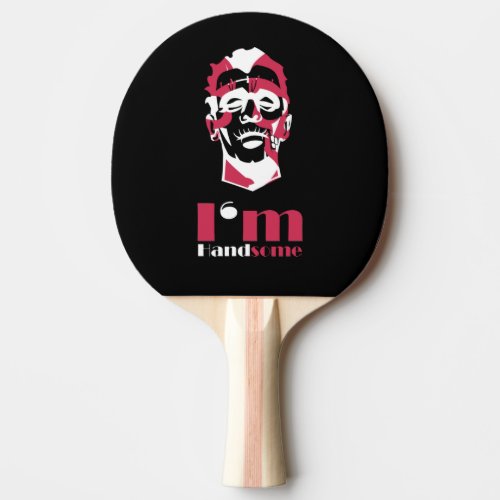 Im handsome abstract face Case_Mate iPhone case Ping Pong Paddle