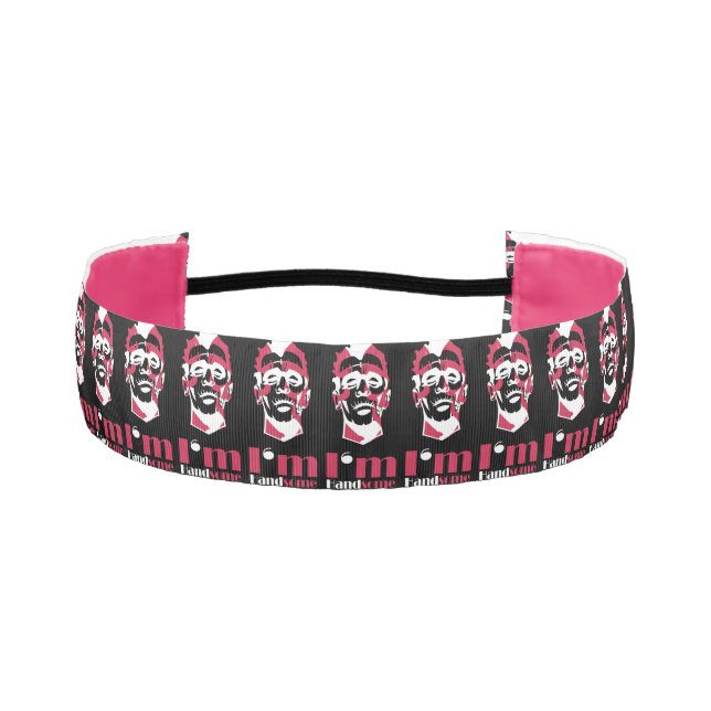 I'm handsome abstract face Case-Mate iPhone case T Athletic Headband (Front)