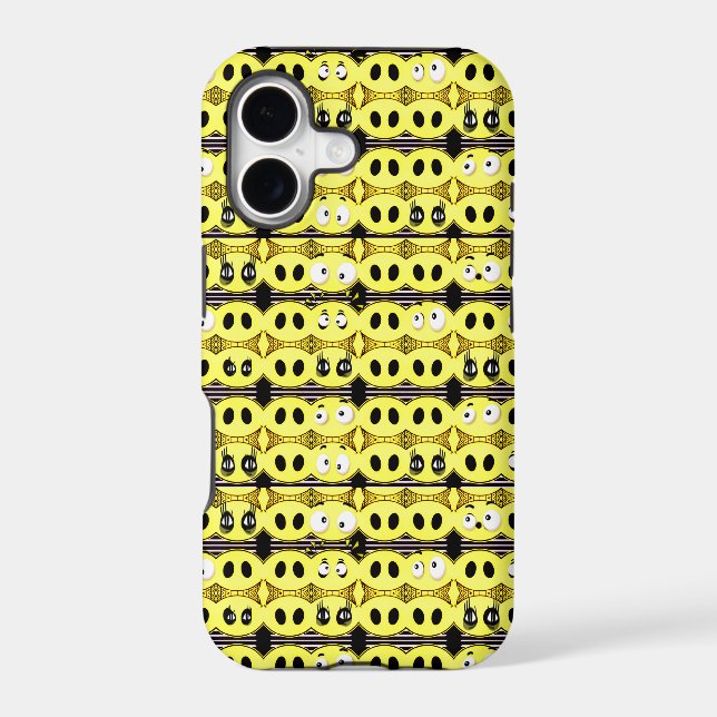 I'm Happy!_ Iphone Case (Back)