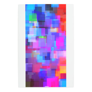 I'M HAPPY METAL PRINT