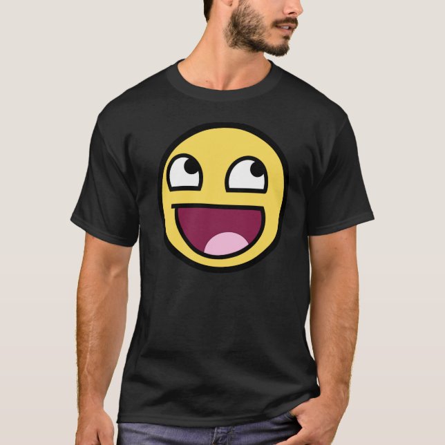 i'm happy plz T-Shirt (Front)