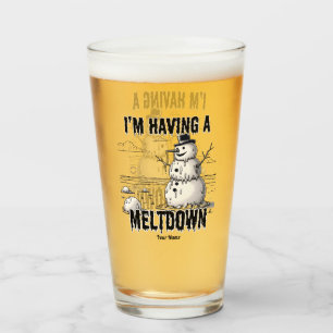 I'm Having a Meltdown, Snowman Glass