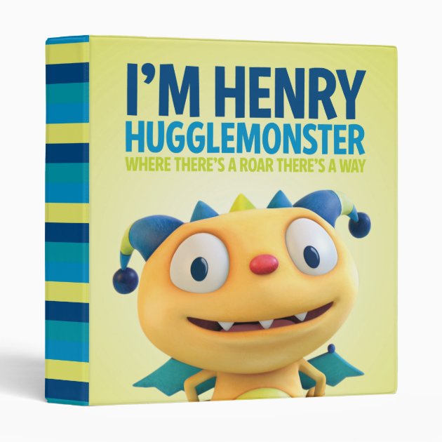 I m Henry Hugglemonster Binder Zazzle