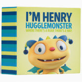 I m Henry Hugglemonster Binder Zazzle