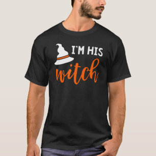 I'm Her Boo I'm His Witch Shirts Halloween Costume