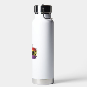 Im Her Girlfriend Rainbow Pride Vector Shirt Water Bottle