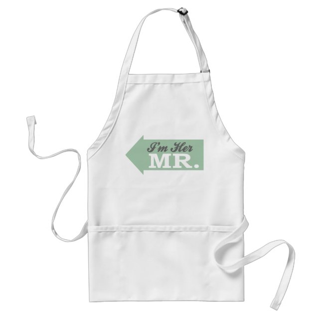 I'm Her Mr. (Green Arrow) Adult Apron (Front)