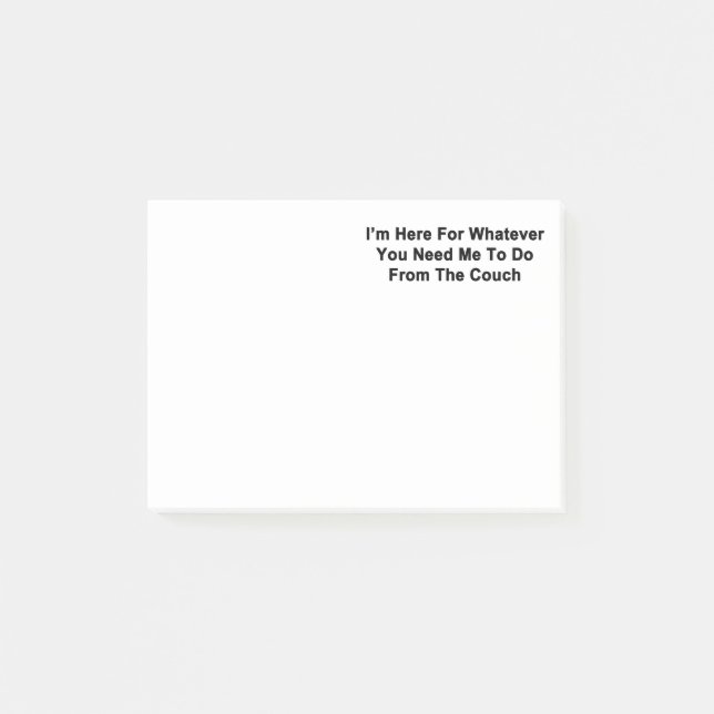 I'm Here For You Post-it Notes (Front)