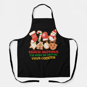 I'm Here To Delete Your Cookies Funny Tech Support Apron