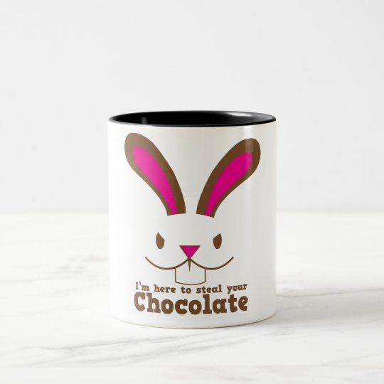 I'm here to steal your CHOCOLATE Two-Tone Coffee Mug