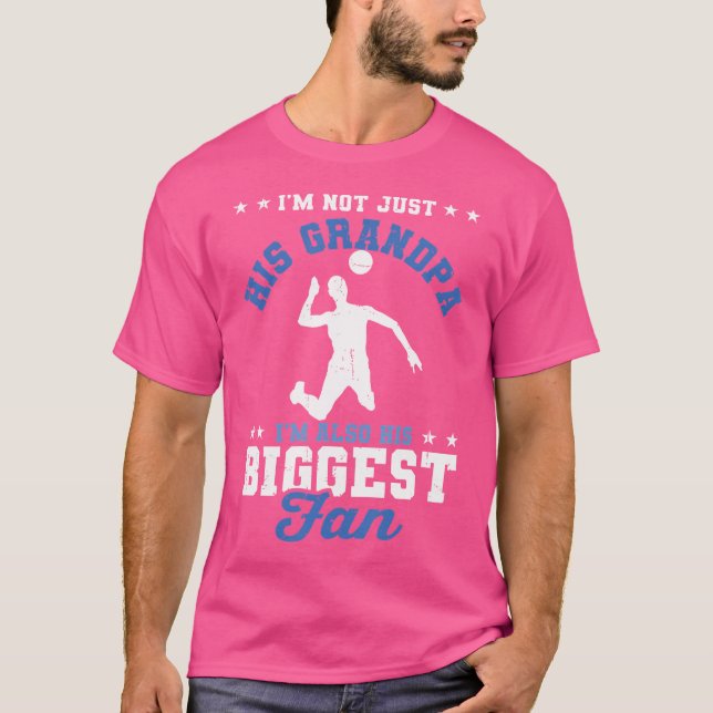 I'M His Grandpa I'M His Biggest Fan Grandfather Vo T-Shirt (Front)