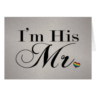 I'm His Mr.