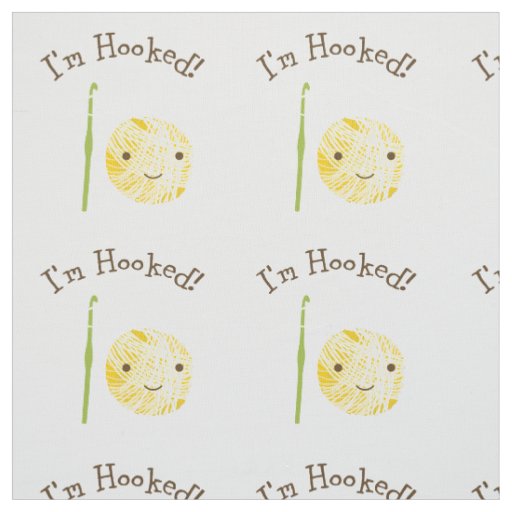 I'm Hooked Fabric