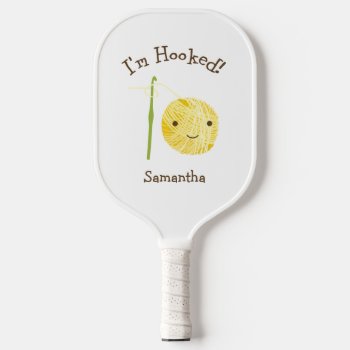 I'm Hooked  Pickleball Paddle by Egg_Tooth at Zazzle